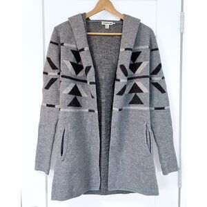 Toad&Co Merino Heartfelt Hoodie Open Cardigan Small